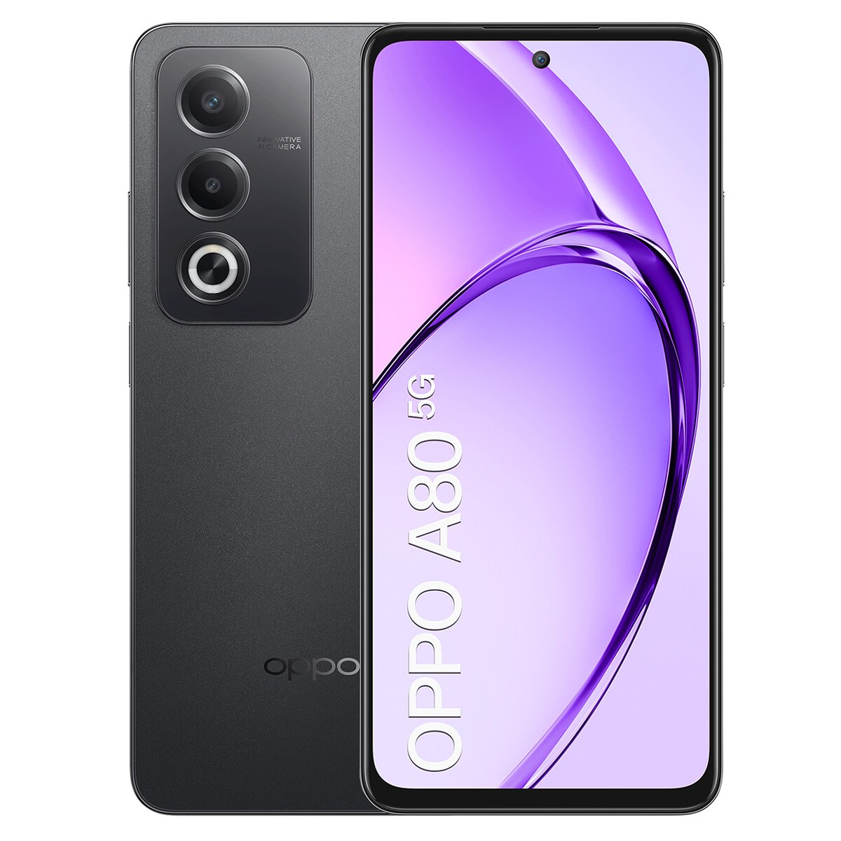 Oppo A80 5G 8GB + 256GB + Cargador 45W y funda Starry Black-1
