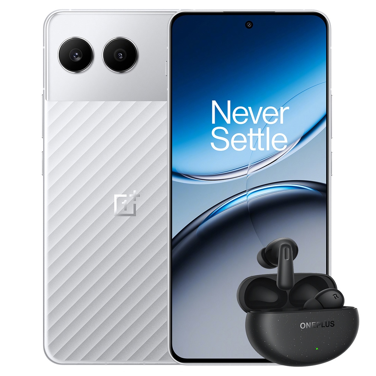 OnePlus Nord 4 512GB + 16GB móvil libre + OnePlus Nord Buds 3 Pro negros Mercurial Silver-1