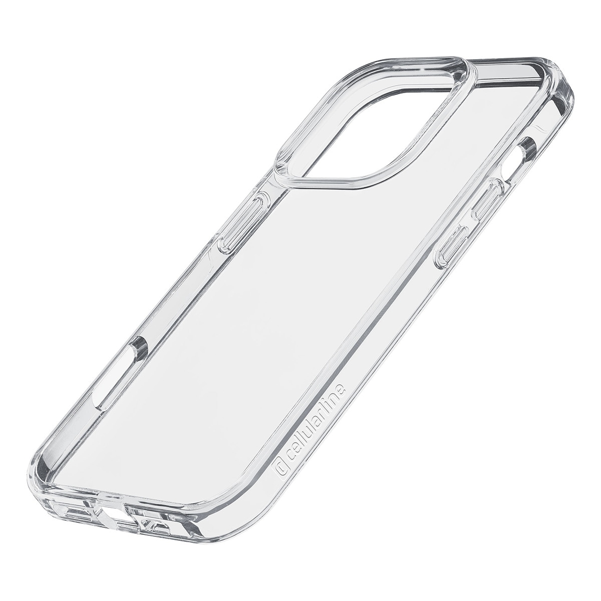 Funda transparente Cellularline Become iPhone para 16 Pro Max Transparente-1
