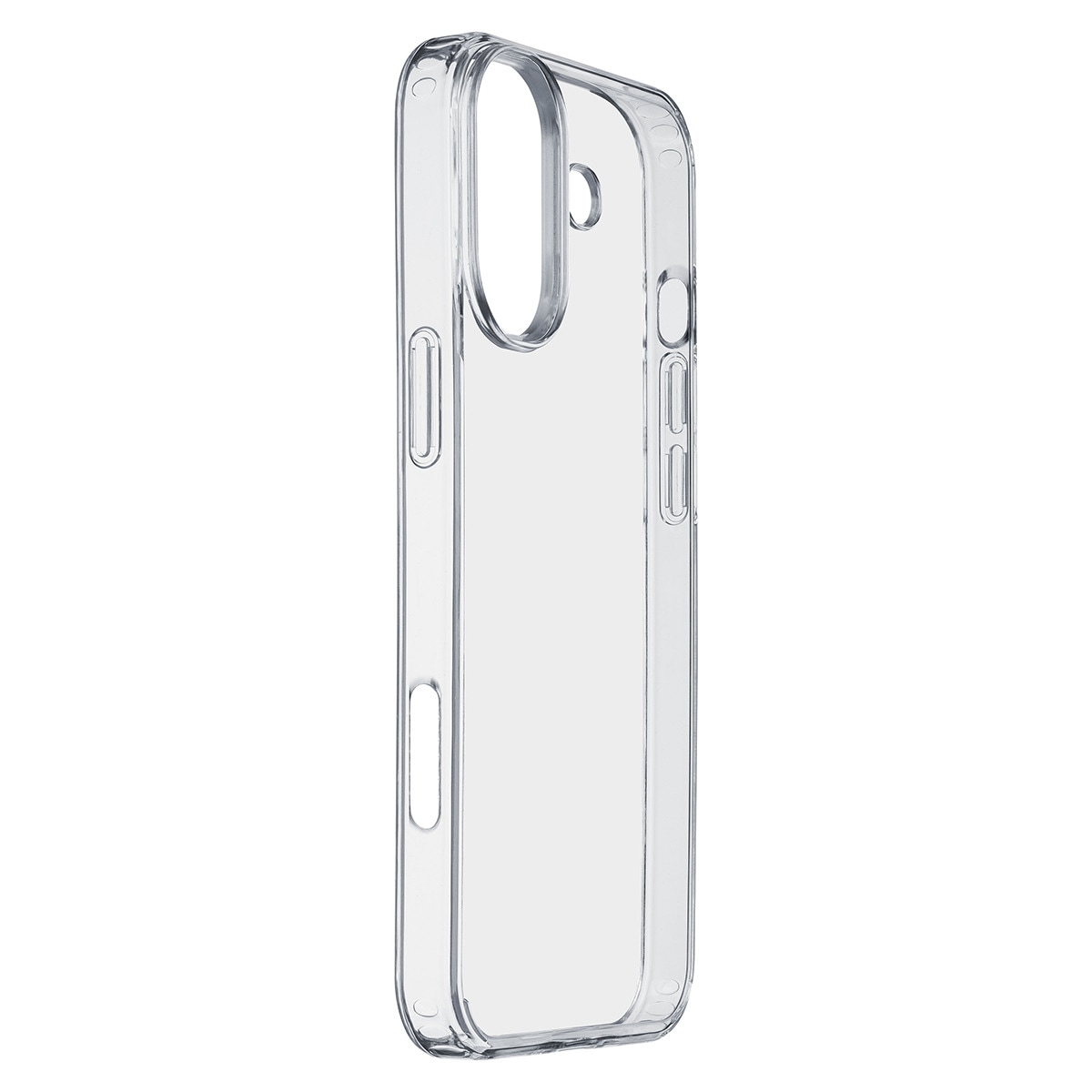 Imagen 0 de Funda rígida transparente Cellularline Clear Duo para iPhone 16 plus