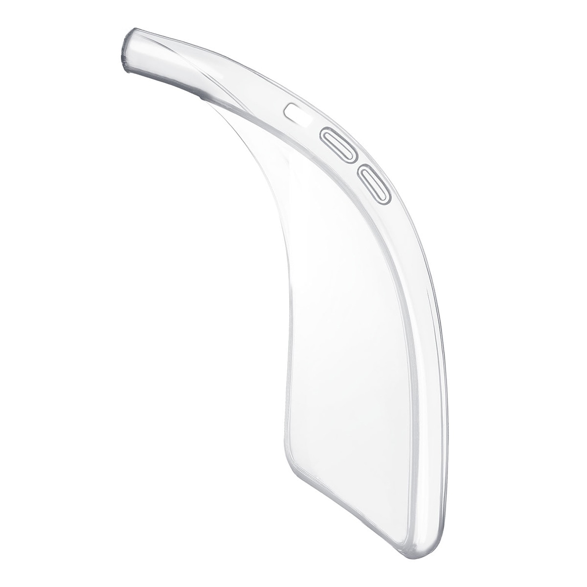 Carcasa de goma transparente Cellularline Fine para iPhone 16 Pro Transparente-1