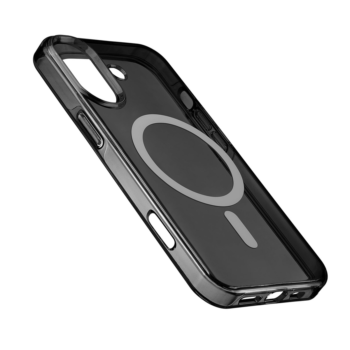 Imagen 0 de Funda Cellularline Gloss Mag para iPhone 16 negra
