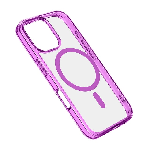 Imagen 0 de Funda rosa Cellularline Iconic Mag para iPhone 16 Pro Max