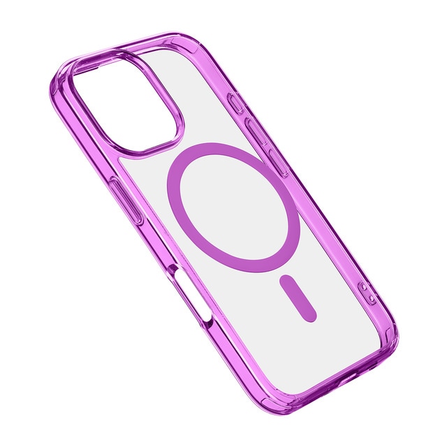 Imagen 0 de Funda rosa Cellularline Iconic Mag para iPhone 16 Pro