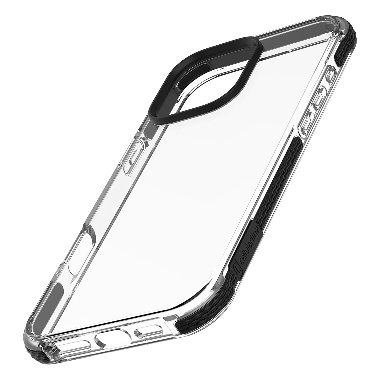 Carcasa ultraprotectora flexible Cellularline Tetra para iPhone 16 Pro transparente Transparente-1