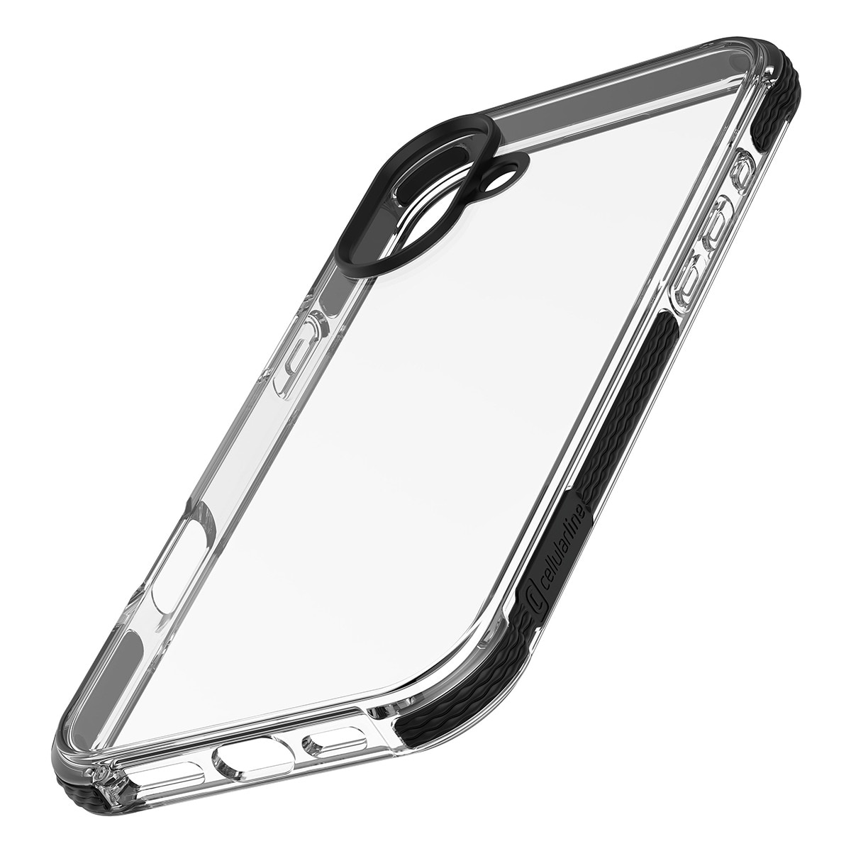 Imagen 0 de Carcasa ultraprotectora flexible Cellularline Tetra para iPhone 16 transparente