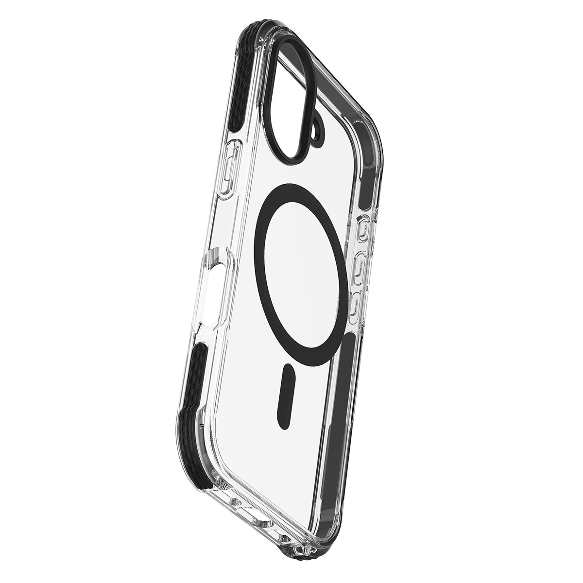 Imagen 0 de Funda transparente Cellularline Strong Guard Mag para iPhone 16