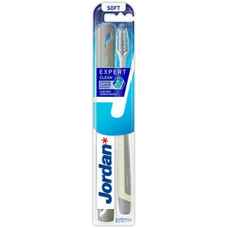 Escova de Dentes Expert Clean Suave embalagem 1 unidade - Jordan