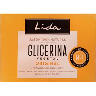 Sabonete 100% Natural de Glicerina embalagem 2 unidades - Lida