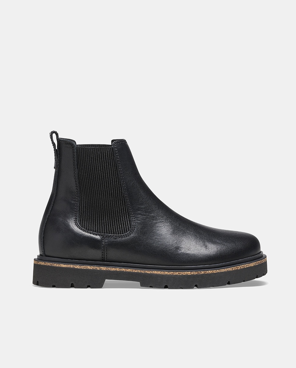 Botins Highwood Slip-On Preto-1