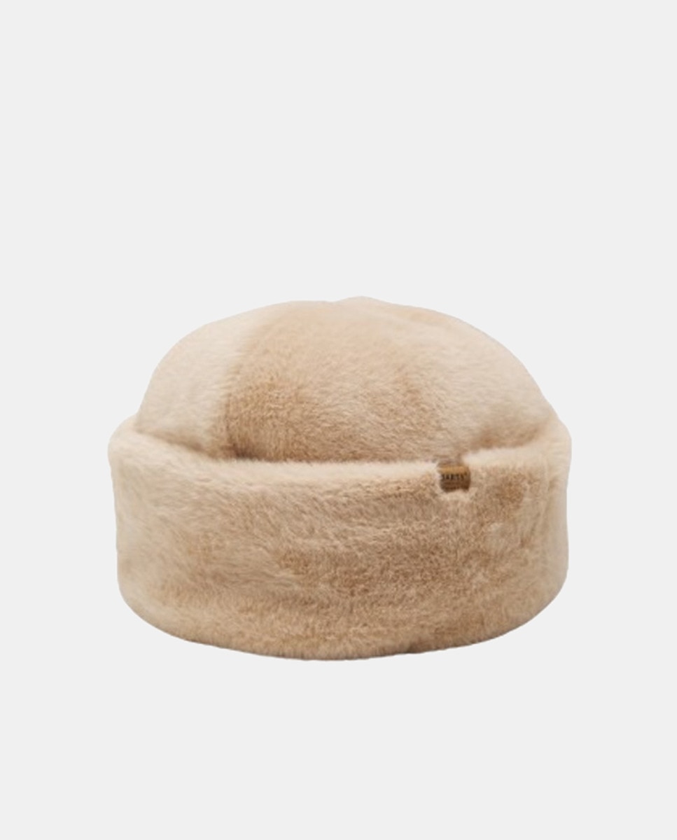 Gorro Cherrybush de pêlo sintético creme Castanho-claro-1