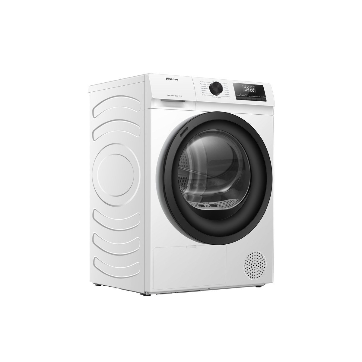 Secadora Hisense 8 kg, condensación Serie 1Q - DHQE800BW2 Blanco-5