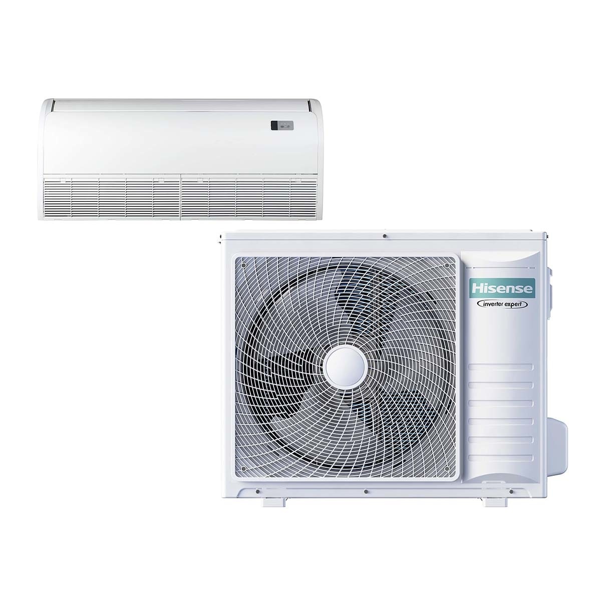 Imagen 0 de Aire acondicionado suelo-techo Hisense Inverter con 8170 frig/h y 9460 kcal/h - AUV105UR4RC8/AUW105U4RK7