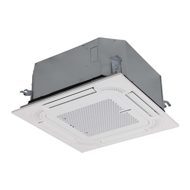 Imagen 0 de Aire acondicionado cassette Hisense Inverter con 3010 frig/h y 3440 kcal/h - ACT35UR4RCC8/AUW35U4RS8