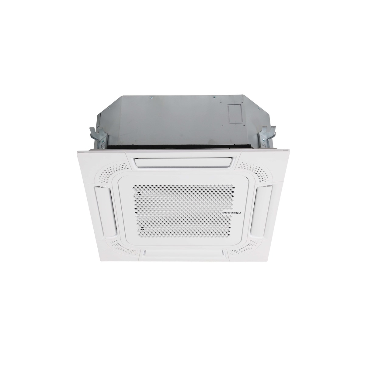 Aire acondicionado cassette Hisense Inverter con 4300 frig/h y 4730 kcal/h - ACT52UR4RCC8/AUW52U4RS7 Blanco-2