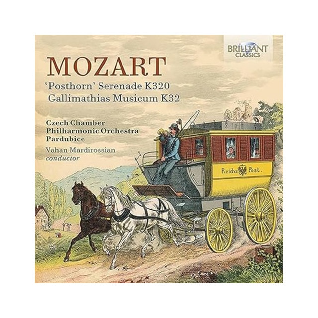 Imagen 0 de Mozart: 'Posthorn' Serenade K320, Gallimathias Musicum K32 (CD)