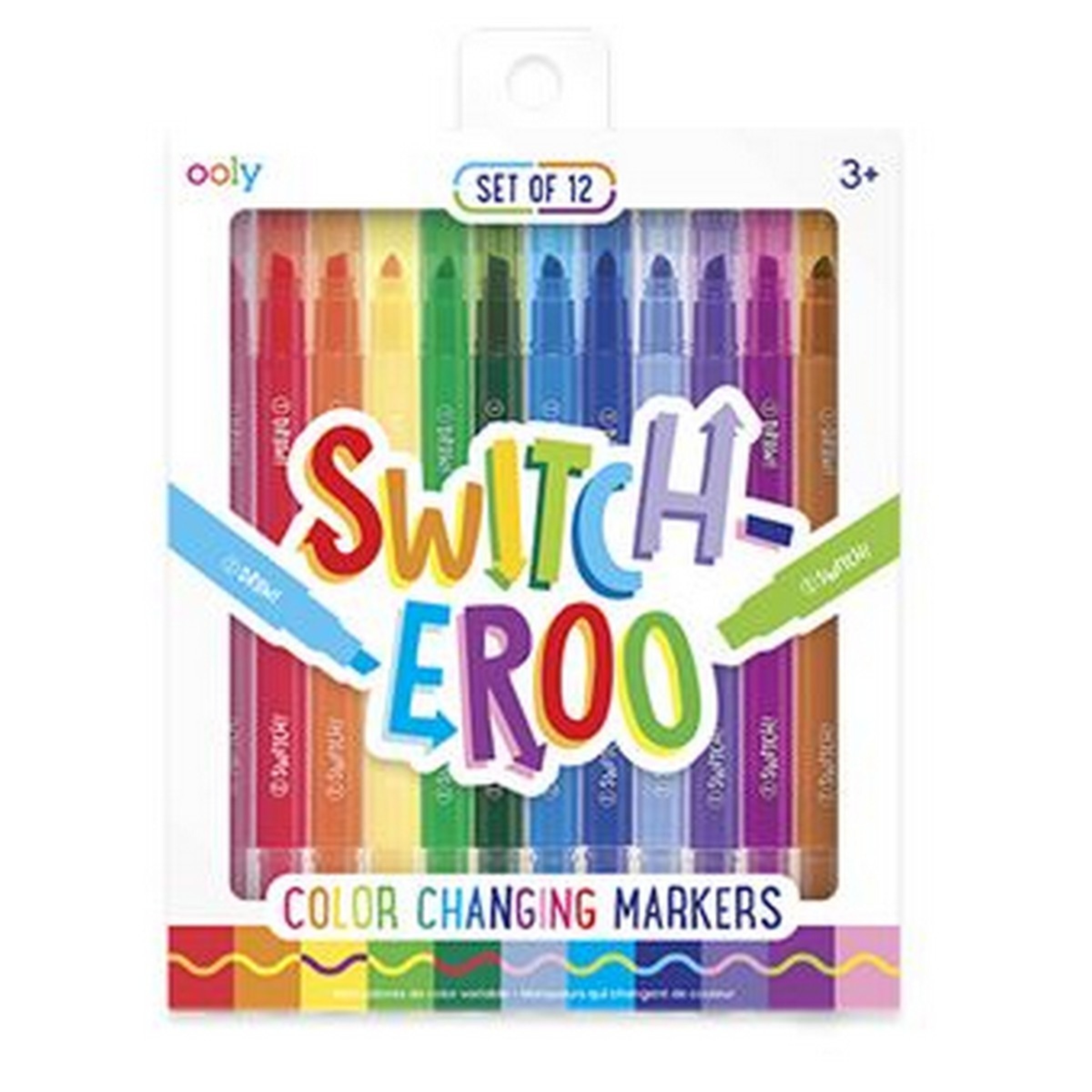 Imagem 0 de Canetas de Feltro Ooly Switcheroo Color Changing 8 Unidades