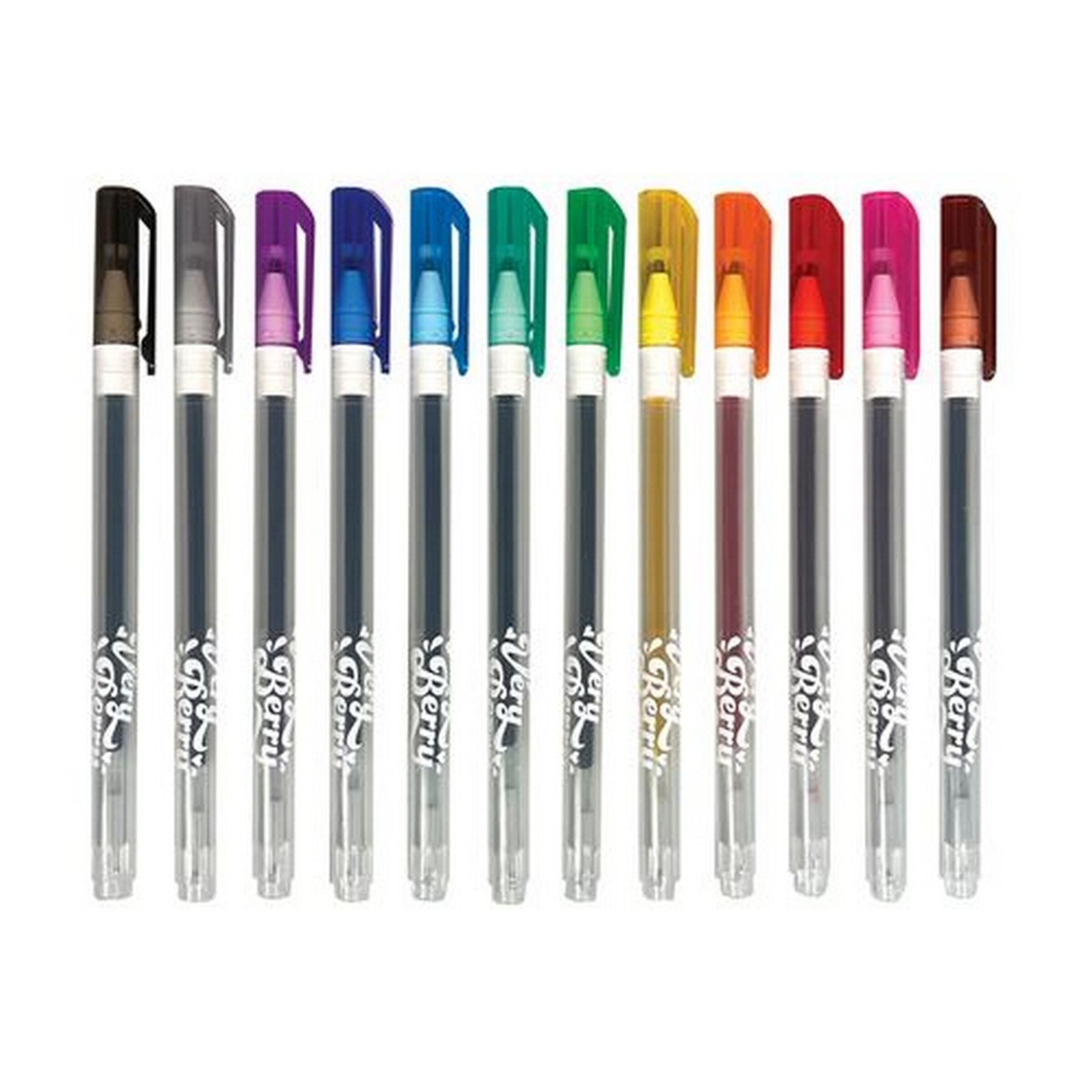 Canetas de Gel Ooly com Aroma a Morango: Very Berry - 12 Unidades 4