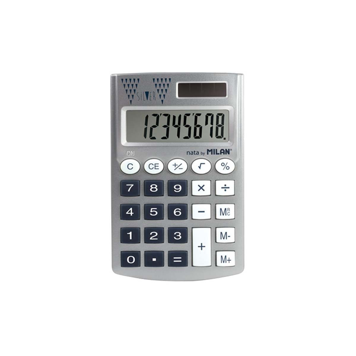 Calculadora 8 dígitos Pocket Silver MILAN colores surtidos Surtido-3