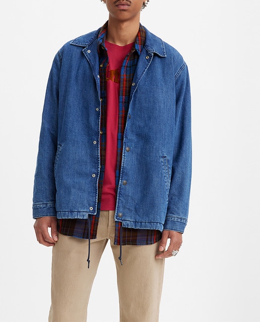 Imagen 0 de Chaqueta vaquera de hombre azul