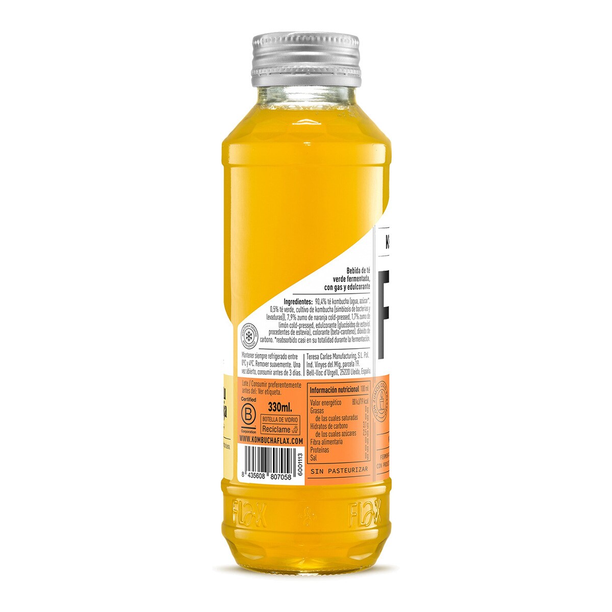 Kombucha Orange Fantasy Flax & Kale 2