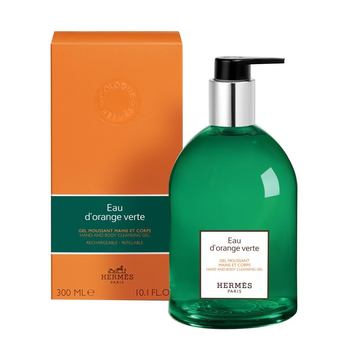 Eau d'Orange Verte Gel Espuma Para Mãos e Corpo - 300 ml 2