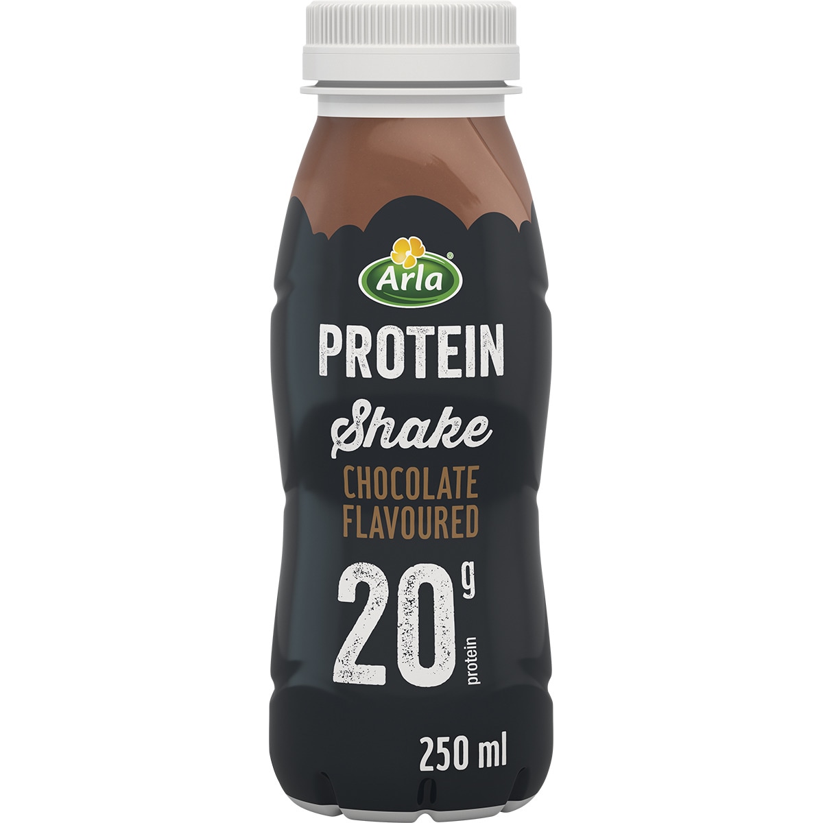 Protein batido con proteínas de chocolate sin azúcares añadidos sin lactosa botella 250 g