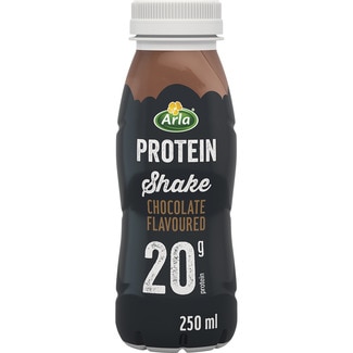 Protein batido con proteínas de chocolate sin azúcares añadidos sin lactosa botella 250 g - Arla