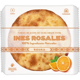 tortas de aceite con naranja 5 unidades paquete 150 g - Ines Rosales