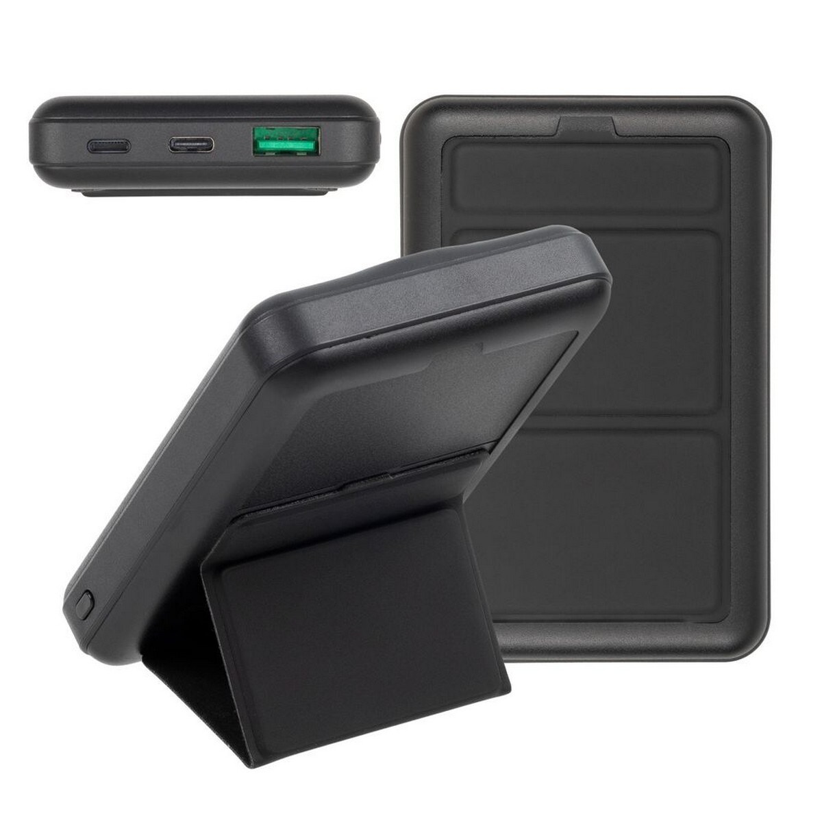 Powerbank com Magsafe Rivacase Qi Wireless 15W + QC/PD20W 10