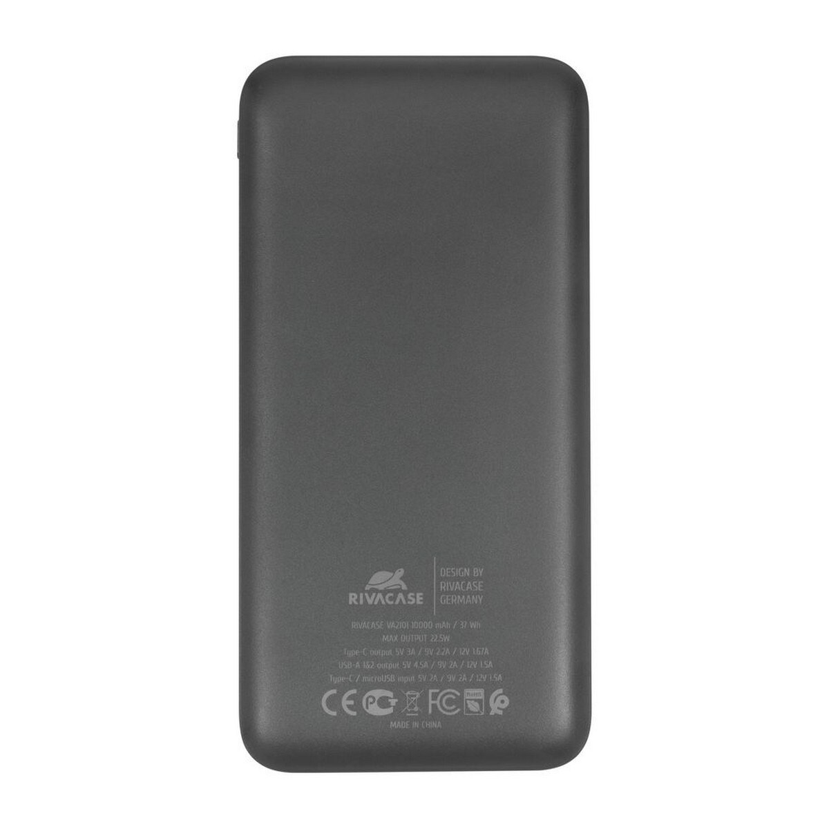 Powerbank Rivacase de 10000 mAH 22,5W - Preto 2
