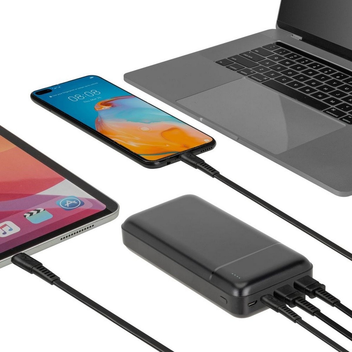 Powerbank Rivacase 20000 mAH 22,5W - Preto 9