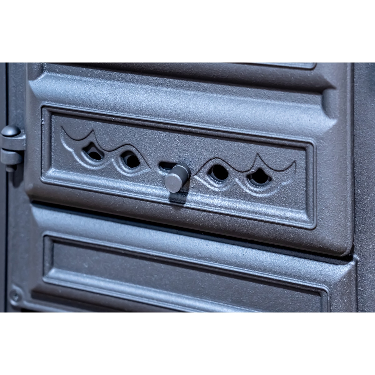 Estufa Leña Fundición y Acero Forte 5,4 kW Gris / Blanco-5
