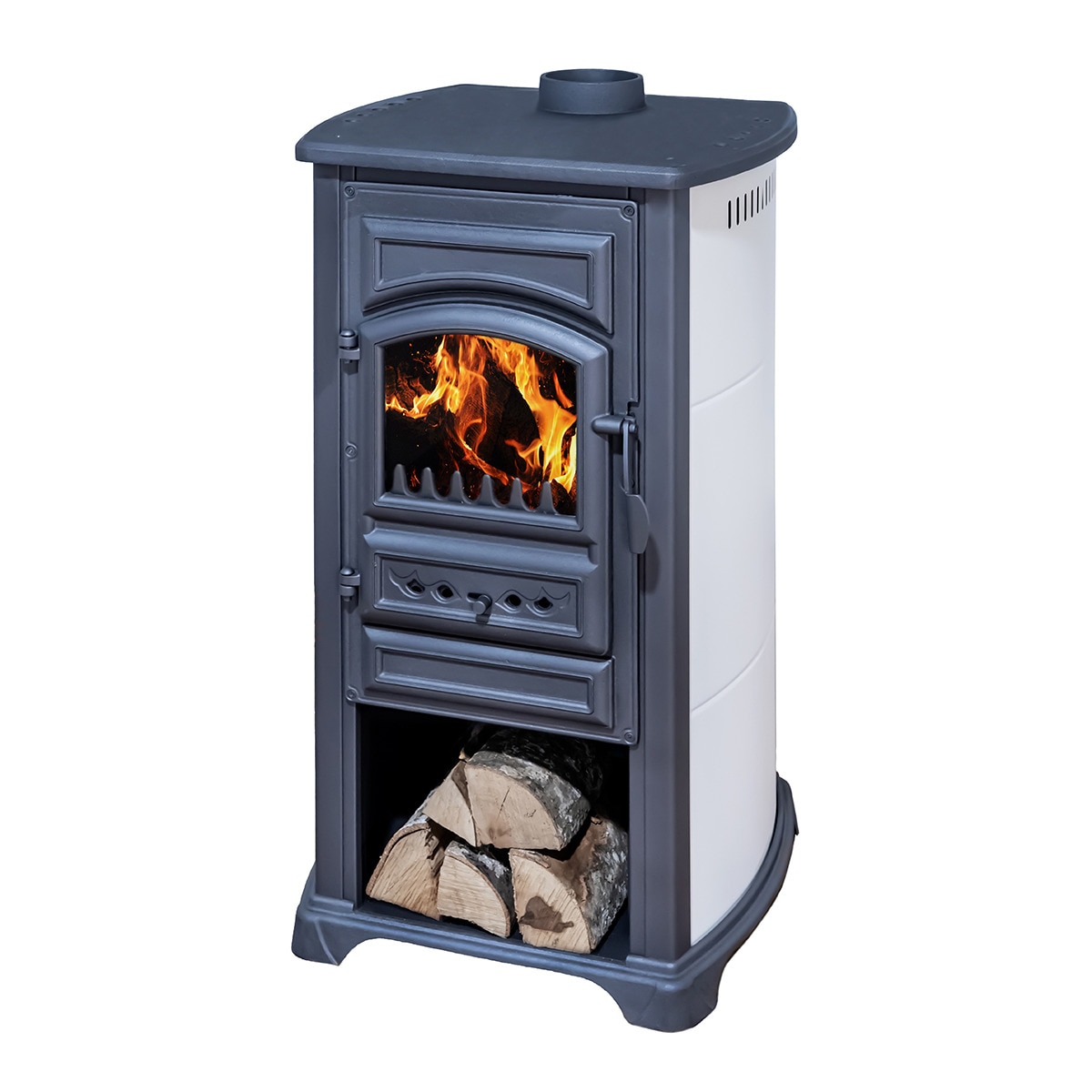Imagen 0 de Estufa Leña Fundición y Acero Forte 5,4 kW
