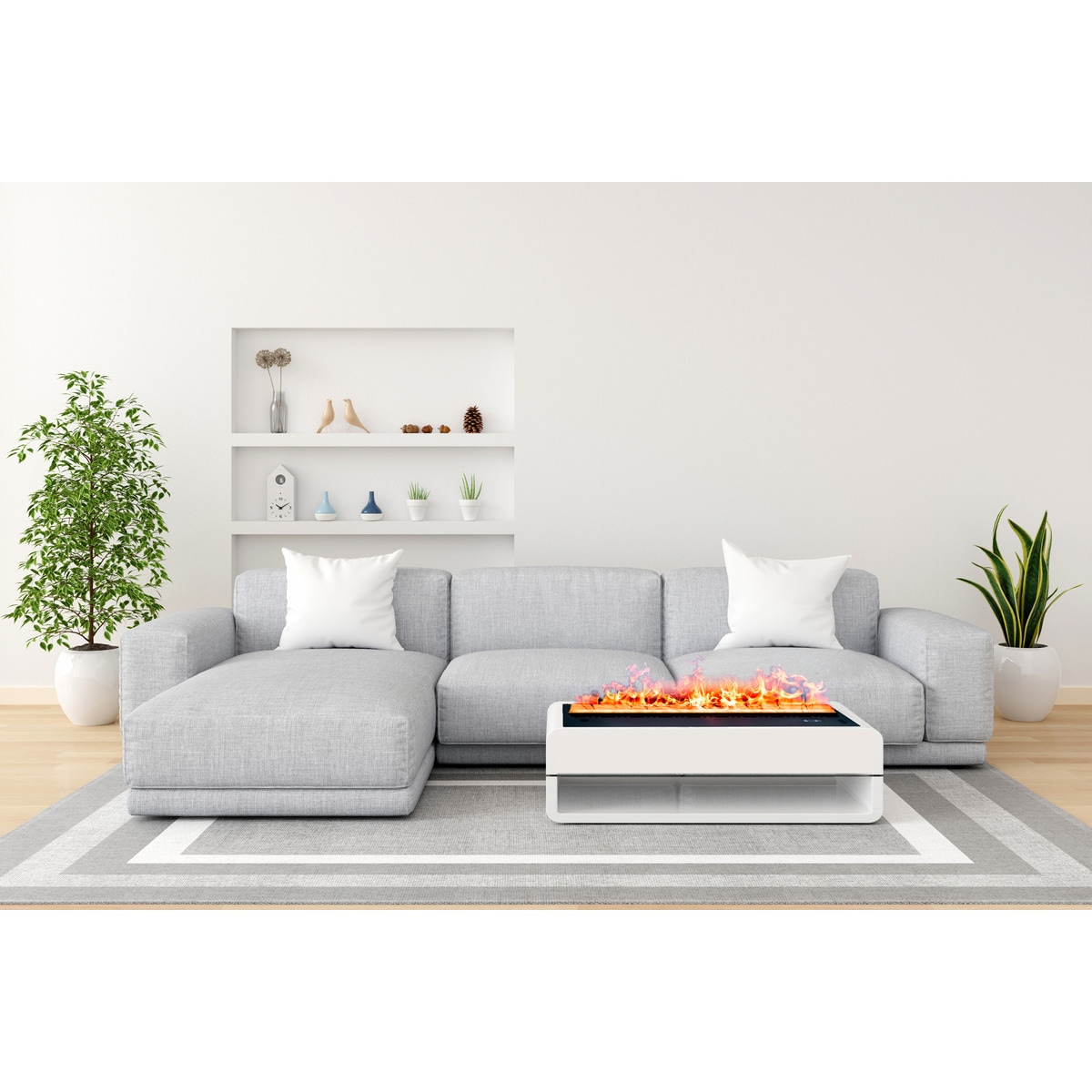 Chimenea Vapor Relaxfire Rgb70 Negro-6