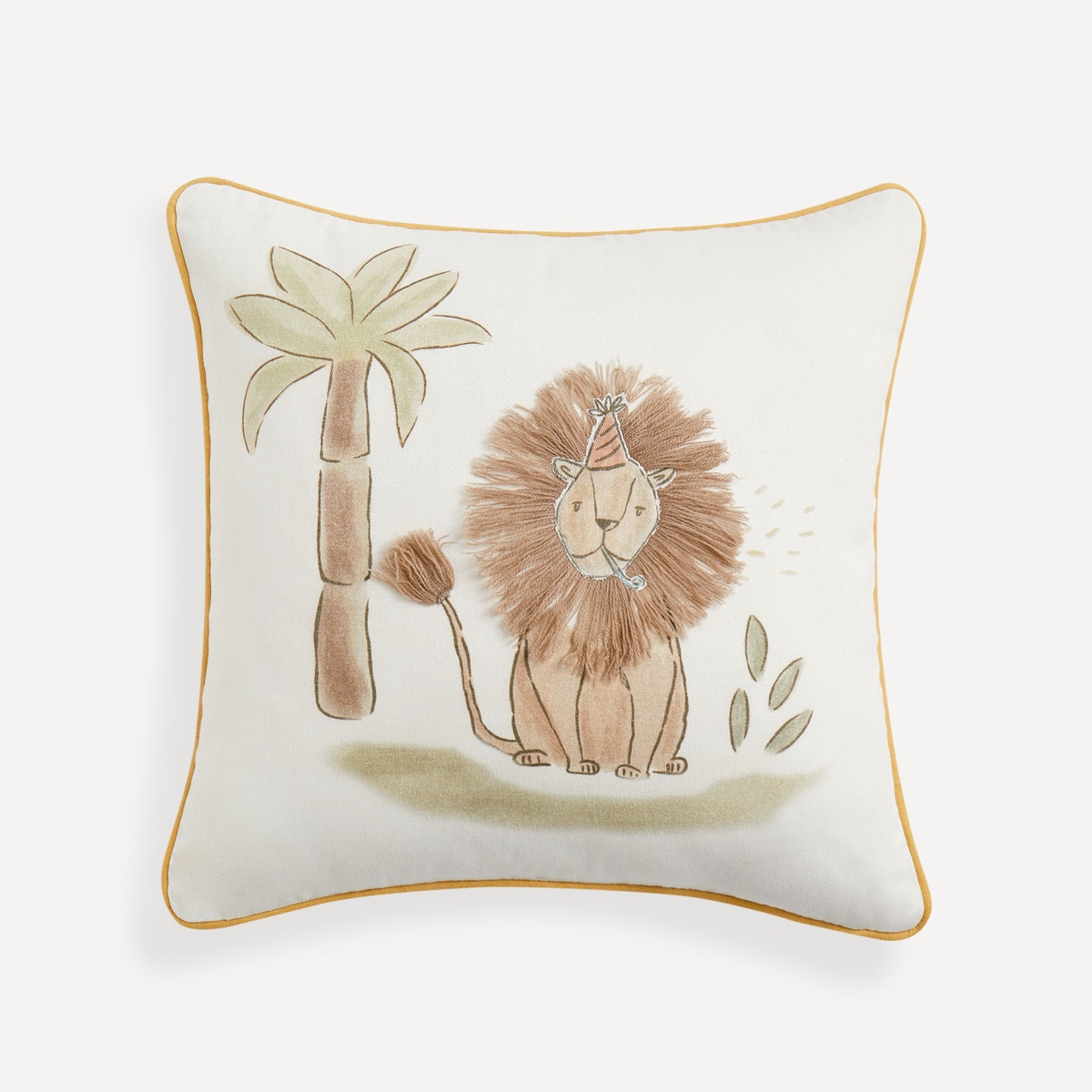 Almofada Decorativa Infantil Leão Multicolor-2