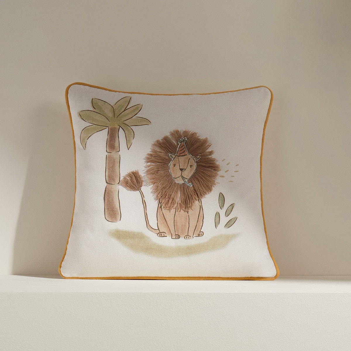 Almofada Decorativa Infantil Leão Multicolor-1