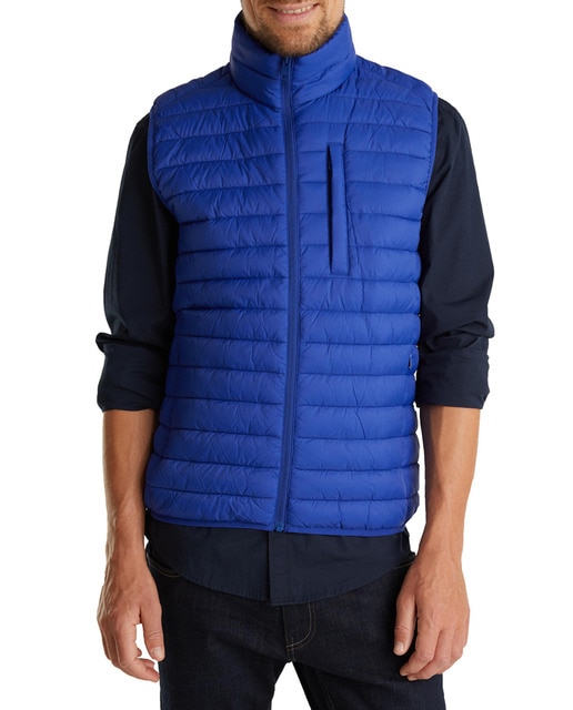 Imagen 0 de Chaleco de hombre azul claro ultraligero thinsulate