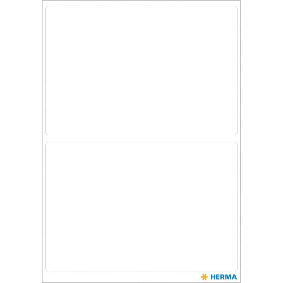 Pegatinas vario 55x82mm Herma blanco Blanco / Azul-2