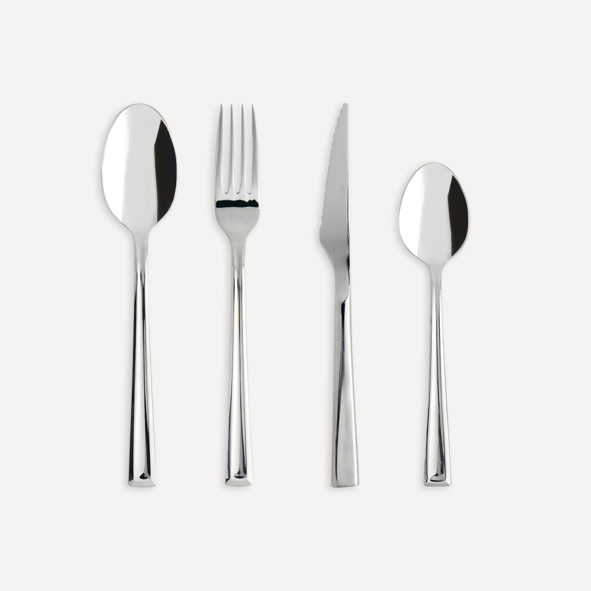 Pack de 2 cuchillos de carne Faro Basics El Corte Inglés Acero-4