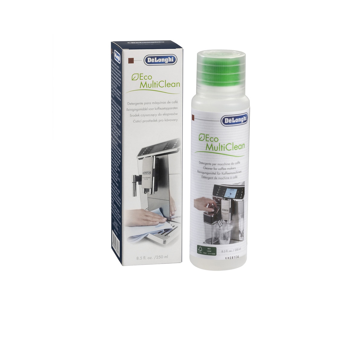 Limpiador de vaporizadores de leche De'Longhi Ecodecal para cafeteras superautomáticas 7