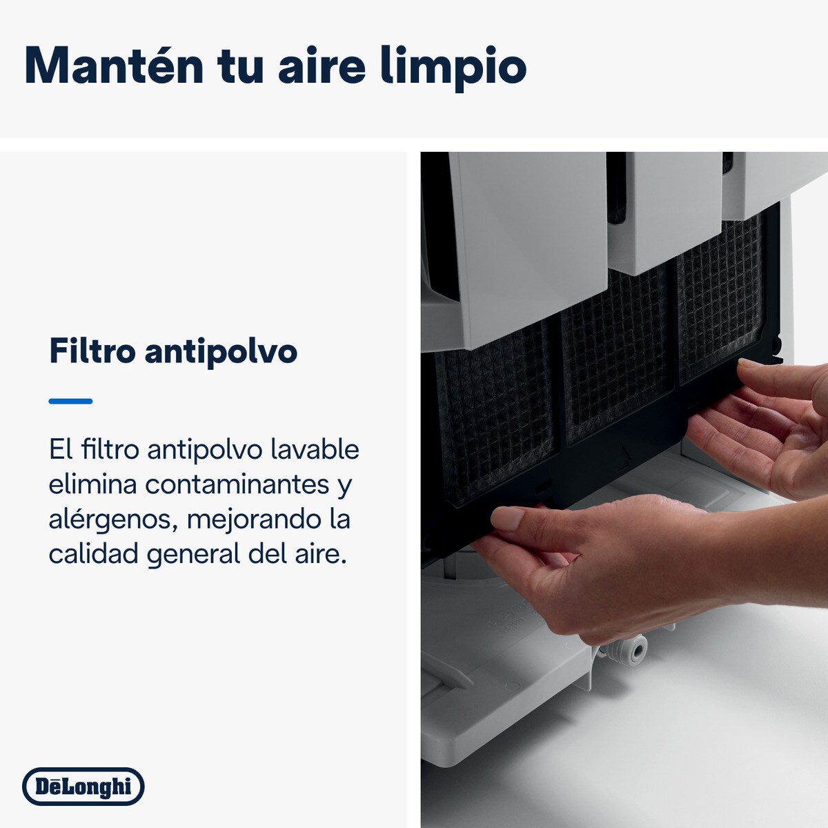 Deshumidificador De'Longhi DD230P multifunción Blanco-4