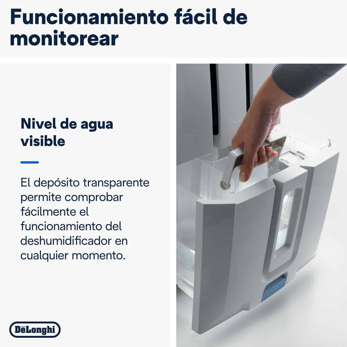 Deshumidificador De'Longhi DD230P multifunción Blanco-5