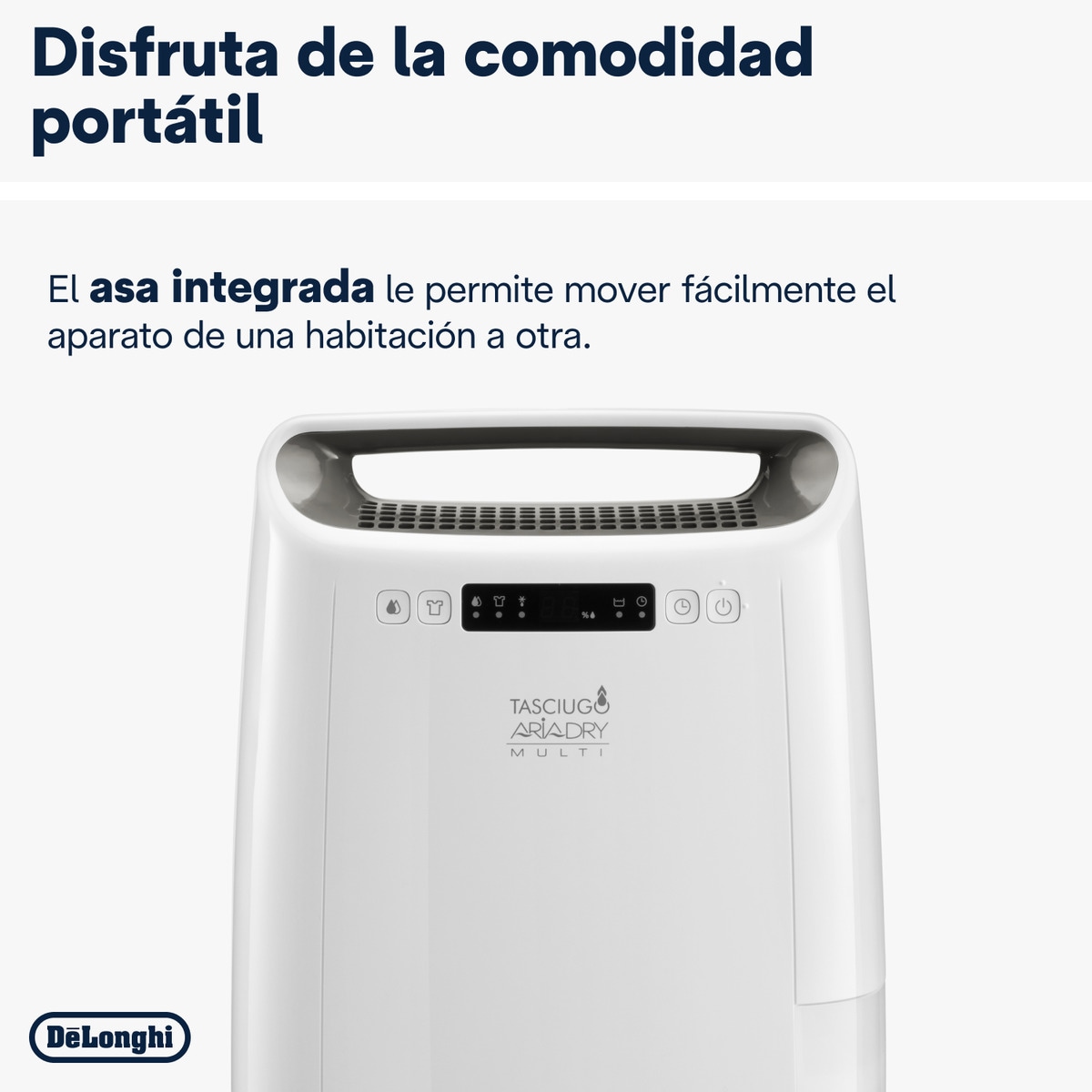 Deshumidificador De'Longhi Tasciugo AriaDry Multi DEXD216RF con función de secado de ropa 6
