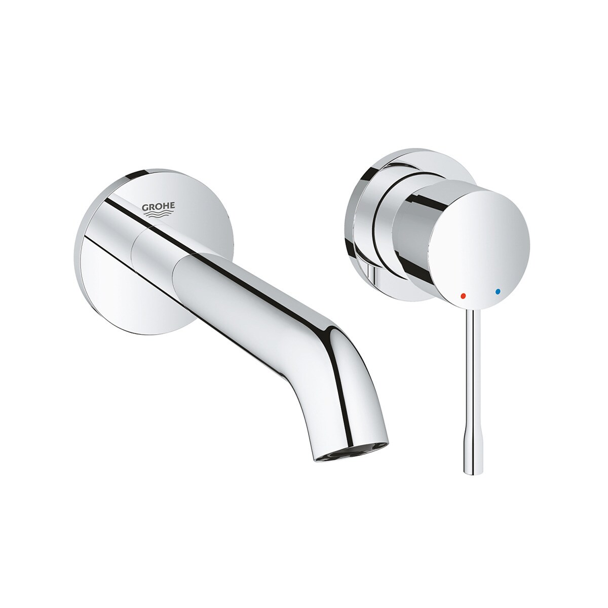 Grifo monomando de pared para lavabo Essence M Grohe · Grohe · El