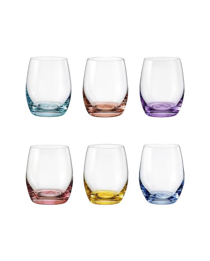 Imagen 0 de Juego de 6 vasos de licor Spectrum Bohemia