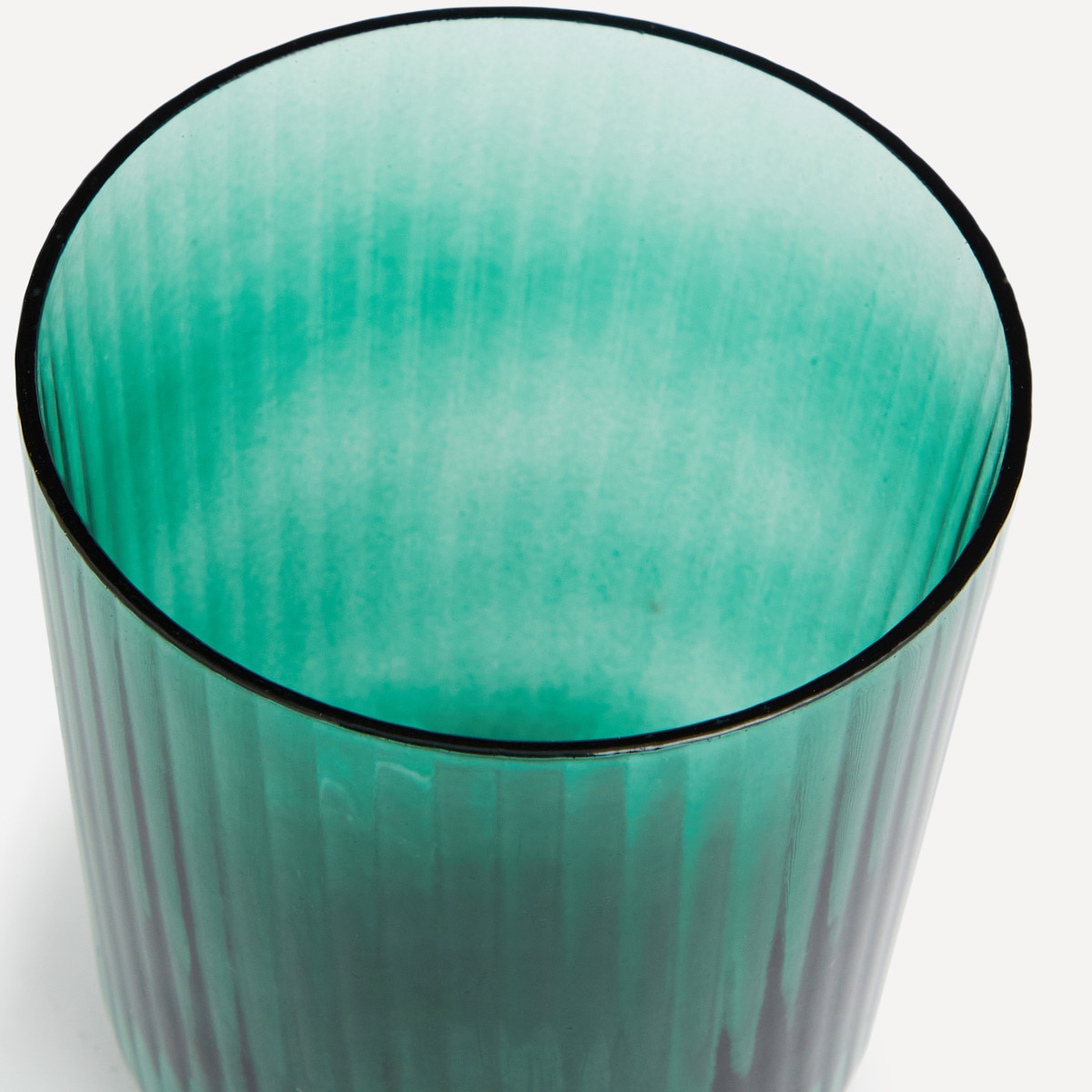 Copo de Água de Cristal Trieste Verde-2