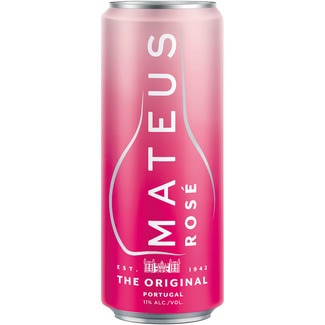Rosé vino rosado de Portugal lata 25 cl - Mateus
