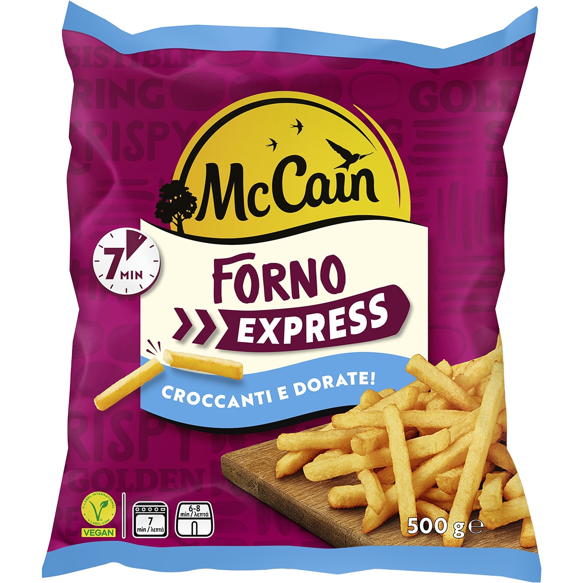 Express patatas fritas para horno bolsa 500 g