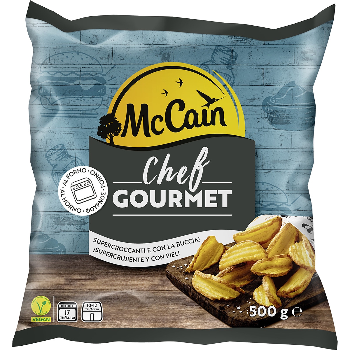 Chef Gourmet patatas crujientes con piel bolsa 500 g